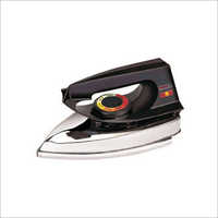 Electric Iron Press - Aluminium & Stainless Steel, 220-240 Volt | Over Heating Protection, Temperature Control Buttons, Smooth Glide Surface