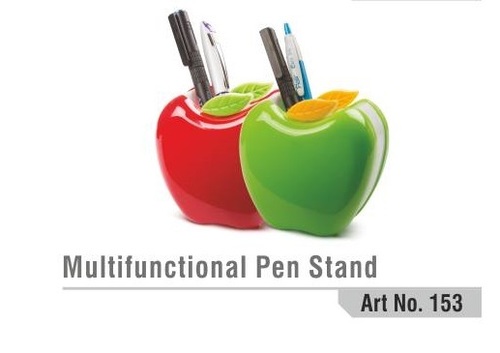 Red And Green Apple Pen Stand