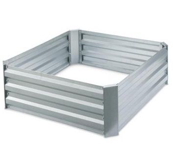 Galvanized Metal Planter Row Bed Bundle