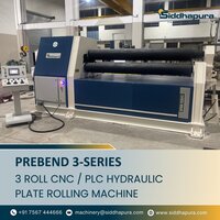 HYDRAULIC 3 ROLL PRE PINCH PLATE BENDING MACHINE