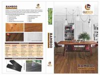 Bamboo Flooring - 14x130x1850mm, 15mm Thickness, Brushed Surface, Engineered Bamboo | Eco-friendly, Durable, Hard Natural Material