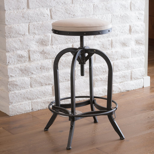 Industrial Revolving Bar stool