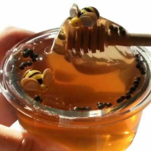 Raw wild honey