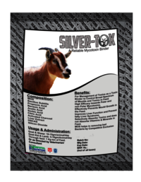 Goat Feed Toxin Binder (silver Tox) - Powder, 1kg Pack Size | Vital Toxin Binder For Goat & Sheep, Effective Against Moulds