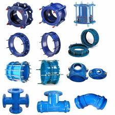 Ductile Iron Pipe Fitting - Color: Blue