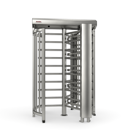 Full Height Turnstile - Mild Steel Water Proof Design for Outdoor Use with Remote Control