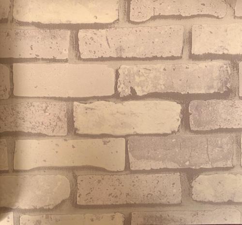Non Woven Brick Wallpaper