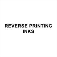 Reverse Printing Inks