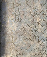 Metallic Non Woven Wallpaper - Non Woven Foil Finish, 0.53x10 M Size | Moisture-proof, Waterproof, Modern Wall Decoration