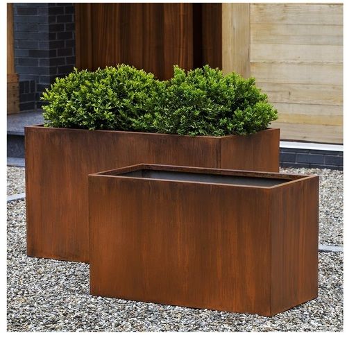 SET OF 2 BOX INDOOR & OUTDOOR PLANTER