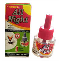 Thunder All Night Liquid Vaporizer - Liquid Form, Transparent Color | Eco-friendly, Herbal Fragrance, Smoke-free Pest Control Solution