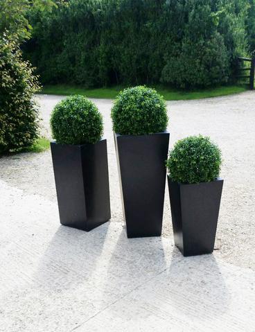 Four Planter For Coated Tapered Style Metal Planters