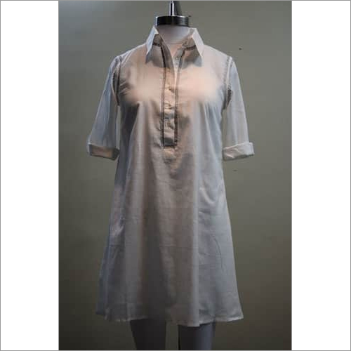 Cotton Khadi Long Top