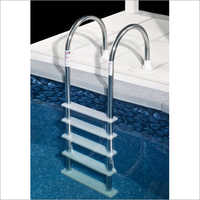 Swimming Pool Ladder - Stainless Steel, 4 Steps, Adjustable Height | Durable Steps, Easy Installation, Corrosion Resistant, Stylish Design