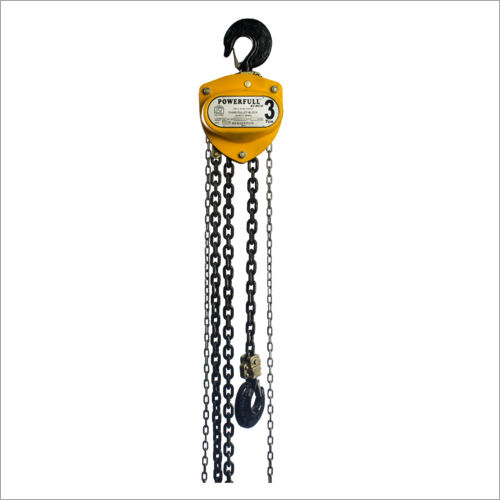 Chain Block Lifting Capacity 1 2 3 5 10 Tons Metric Ton Price Range 1400 00 00 Inr Unit Id C