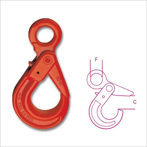 Self Locking Eye Hooks Lifting Capacity: 1 2 3 5 10 Tons Metric Ton