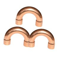 Copper U Bends - Copper, 15mm-54mm Nominal Size, 1mm-3mm Wall Thickness, Variable Bend Radius | Polished Finish, Astm B110 Standards, Ideal For Plumbing, Hvac, Refrigeration Use