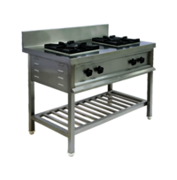 Two Burner Indian Cooking Range