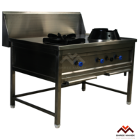 Two Burner Chinese Range