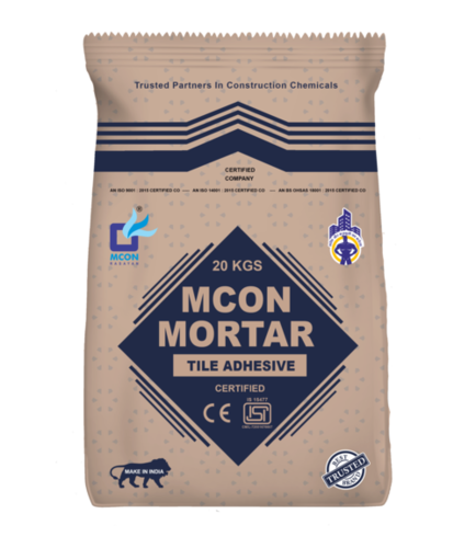 Mcon Mortar Application: Tile Fixing