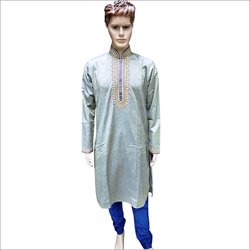 Mens Embroidered Kurta Pajama