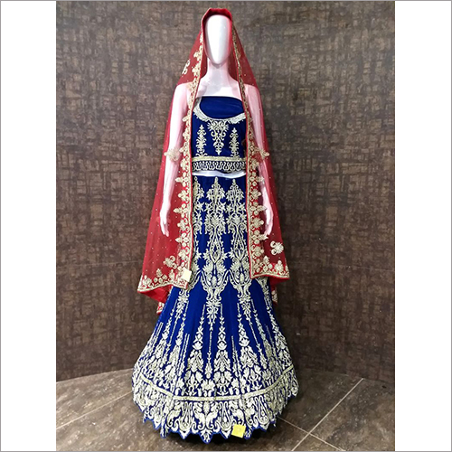 Heavy Embroidered Bridal Lehenga
