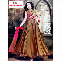 Ladies Embroidered Long Dress
