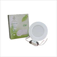 12 Watt Led Panel Light - Aluminum, 150mm Round Shape, 6500k Color Temperature | Bright Illumination, Durable Design, 2-year Warranty