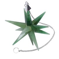Natural Jade Galaxy Merkaba Star with Healing Properties For Vastu & Reiki