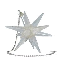 Natural Clear Quartz Galaxy Merkaba Star with Healing Properties For Reiki & Meditation