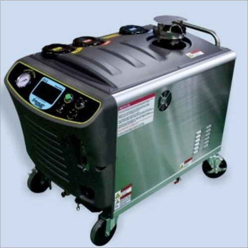Steam Jet Car Washer - Stainless Steel & Aluminium, 540x909x750mm , High-Pressure Steam 8 Bar, 10kW Power, 10m Hose Length, Automatic Wax Mixing Device, 1-Year Warranty