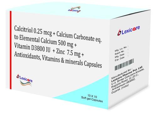 Calcium Capsule Health Supplements