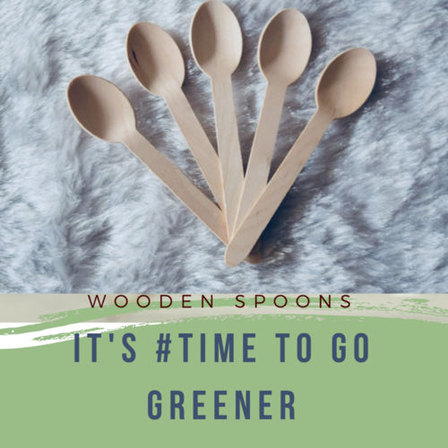 Wood Color Wooden Spoon