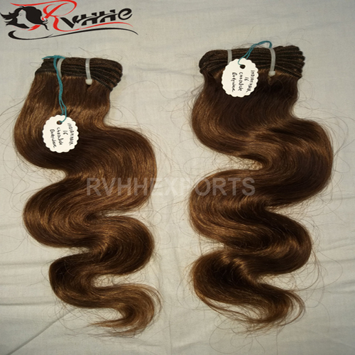 Natural Real Unprocessed Temple Remy Hair Cuticle Aligned Free Weave