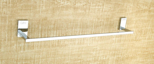 Rectangular Brass Towel Rod 24'