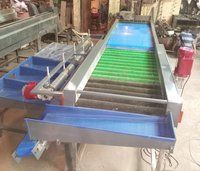 Automatic Fruit Grading Machine - Mild Steel, 3000x1500x1000 Mm , 200 Boxes Per Day Capacity, 2 Hp Power, 1 Year Warranty