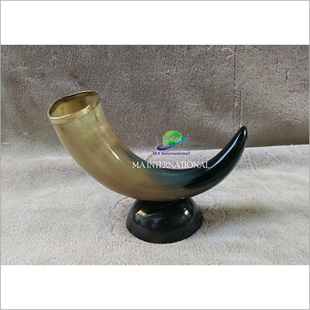 BUFFALO DRINKING HORN