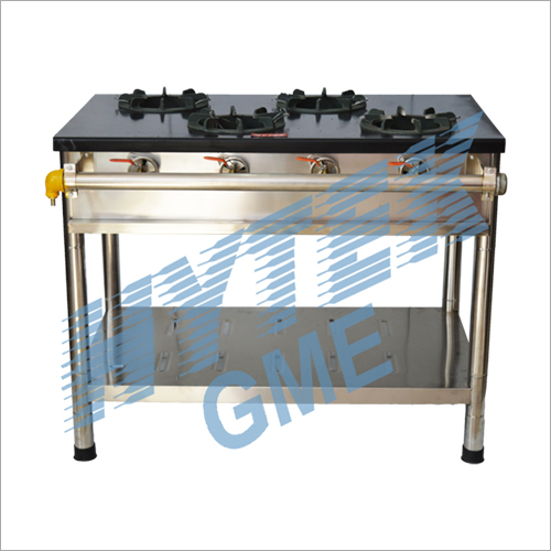Iron Top Plate Four Gas Burner