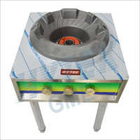 SS Top Frame Single Chinese Gas Burner
