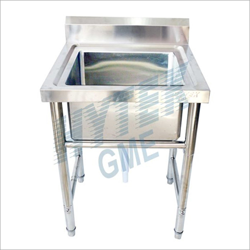 Commercial Steel Single Bowl Sink