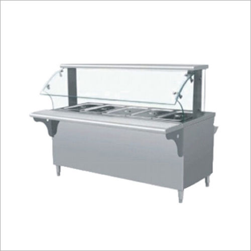 Bain Marie With Glass Shelf