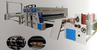 Semi Auto Flexo Printing Slotting Die Cutting Machine