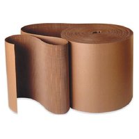 Corrugated Paper Roll - Recyclable Material, 48 inches Wide , Lightweight and Durable for Shipping and Packaging Solutions