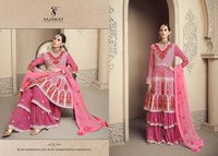 Embroidered Anarkali Suits