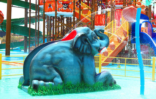 Outdoor Elephant Slide