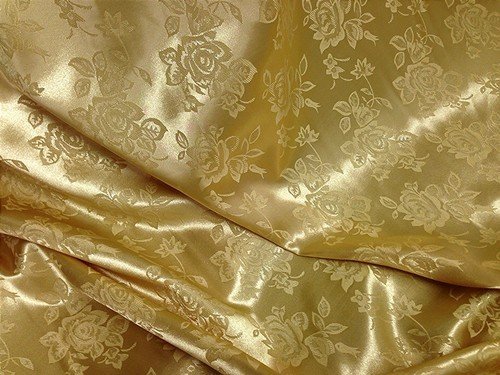 Bemberg Satin Self Jacquard Fabric
