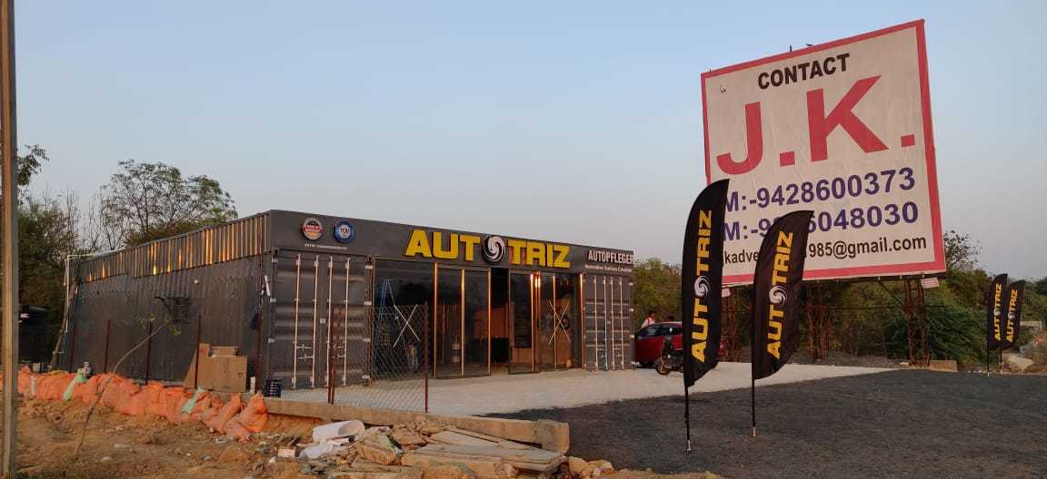 Container Building - Car Showroom