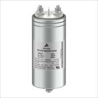 Silver And Black Power Capacitor