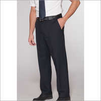 Men Work Trouser - Poly Viscose Fabric, All Sizes, Pleated Style, Hand Washable, Versatile Office Wear