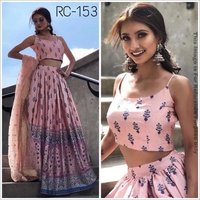 Multy Ladies Silk Lehenga Choli